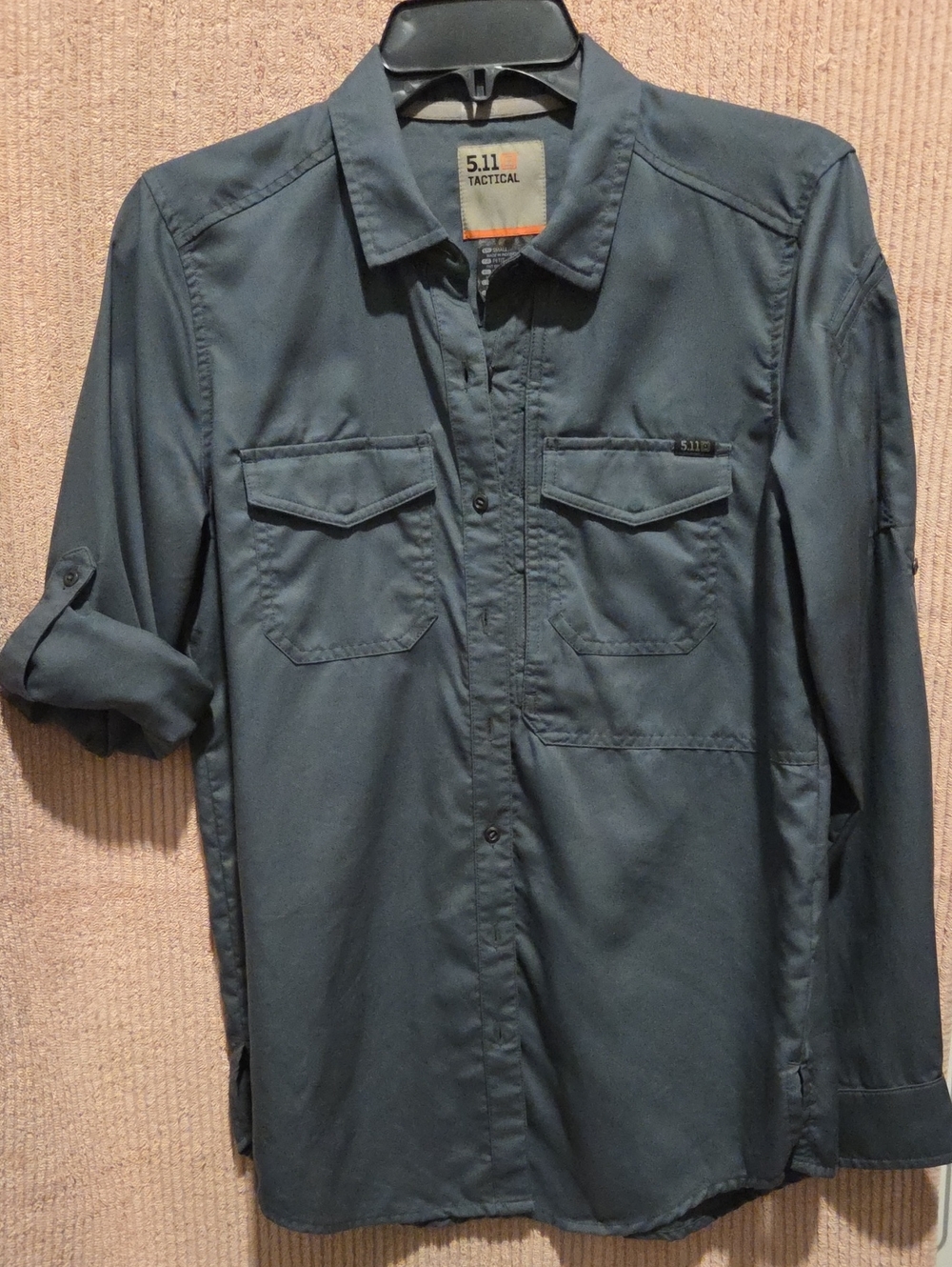 5.11 Tactical Women's Slate Blue Lightweight Utility Shirt Jacket S